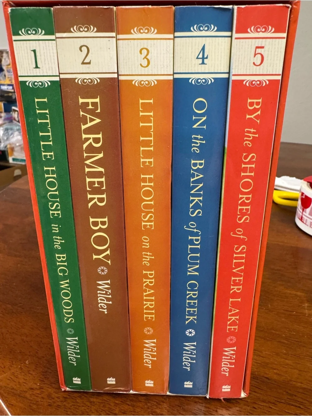 Little House on the Prairie Collection Set 1-5 Book Boxed Set NWOT